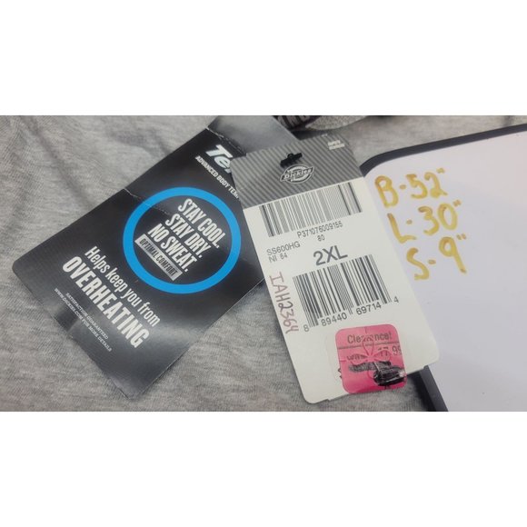 Men's Temp iQ Performance Cooling T-Shirt - Dickies Gray 2XL - Picture 8 of 9